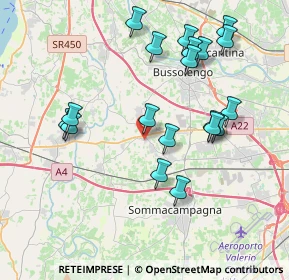 Mappa Via Fratelli Cervi, 37060 Sona VR, Italia (4.01211)