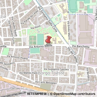 Mappa Via Antonio Badile,  95, 37131 Verona, Verona (Veneto)