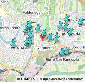 Mappa Via Gaetano Trezza, 37129 Verona VR, Italia (0.94)