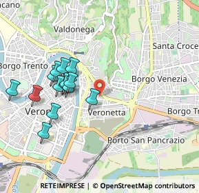 Mappa Via Gaetano Trezza, 37129 Verona VR, Italia (0.93)