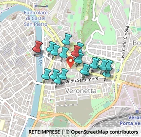 Mappa Via Gaetano Trezza, 37129 Verona VR, Italia (0.3125)