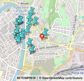Mappa Via Gaetano Trezza, 37129 Verona VR, Italia (0.5165)