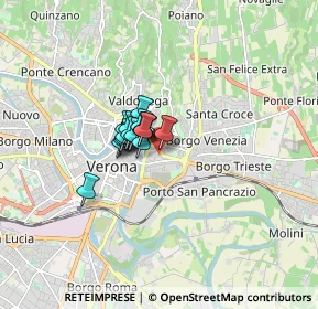 Mappa Via Gaetano Trezza, 37129 Verona VR, Italia (0.82313)
