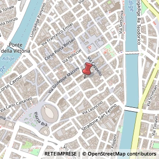 Mappa Via Stella, 24, 37121 Verona, Verona (Veneto)