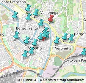 Mappa Vicolo Scala, 37121 Verona VR, Italia (0.88211)