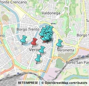 Mappa Vicolo Scala, 37121 Verona VR, Italia (0.39143)