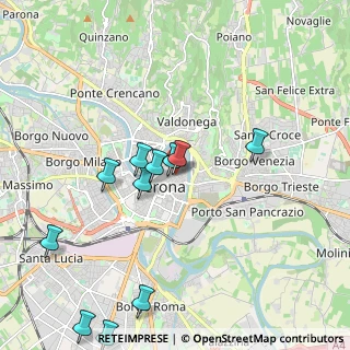 Mappa Vicolo Scala, 37121 Verona VR, Italia (2.15364)
