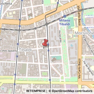 Mappa Via Ruggero Bonghi, 22, 20141 Milano, Milano (Lombardia)