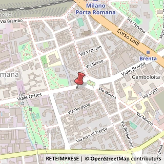 Mappa Viale Ortles, 86, 20139 Milano, Milano (Lombardia)