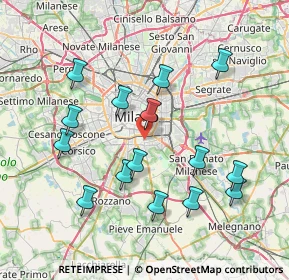 Mappa Via Giuseppe Ripamonti, 20134 Milano MI, Italia (7.74467)