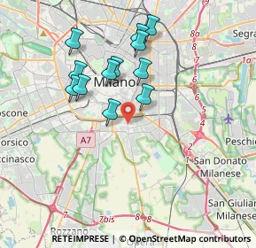 Mappa Via Giuseppe Ripamonti, 20134 Milano MI, Italia (3.32083)