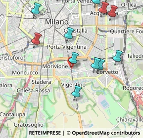Mappa Via Giuseppe Ripamonti, 20139 Milano MI, Italia (2.79438)