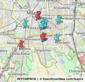 Mappa Via Giuseppe Ripamonti, 20139 Milano MI, Italia (1.35818)