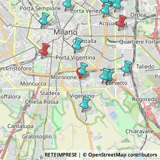 Mappa Via Giuseppe Ripamonti, 20134 Milano MI, Italia (2.766)