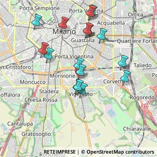 Mappa Via Giuseppe Ripamonti, 20134 Milano MI, Italia (1.99118)