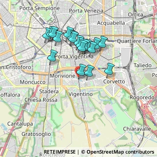 Mappa Via Giuseppe Ripamonti, 20134 Milano MI, Italia (1.62895)