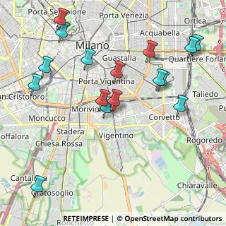 Mappa Via Giuseppe Ripamonti, 20134 Milano MI, Italia (2.33313)