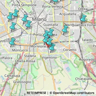 Mappa Via Giuseppe Ripamonti, 20134 Milano MI, Italia (2.56375)