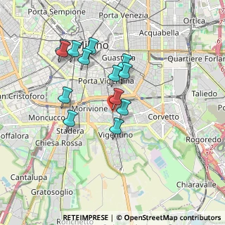 Mappa Via Giuseppe Ripamonti, 20134 Milano MI, Italia (1.62923)