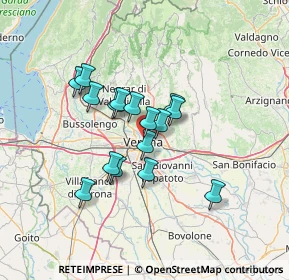 Mappa 37121 Verona VR, Italia (10.27)