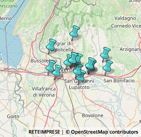 Mappa 37121 Verona VR, Italia (7.64933)