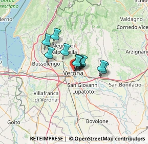 Mappa 37121 Verona VR, Italia (6.89636)