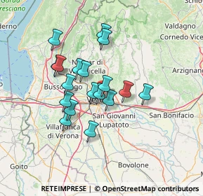 Mappa 37121 Verona VR, Italia (10.95611)