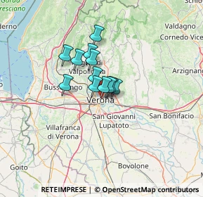 Mappa 37121 Verona VR, Italia (7.35167)