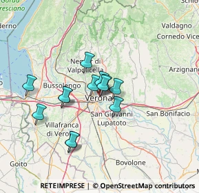 Mappa 37121 Verona VR, Italia (10.40615)