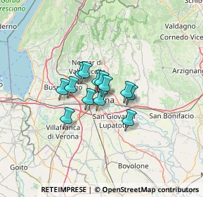 Mappa 37121 Verona VR, Italia (7.47615)