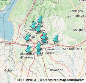 Mappa 37121 Verona VR, Italia (8.83273)