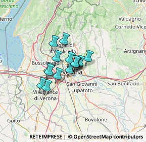 Mappa 37121 Verona VR, Italia (7.47933)