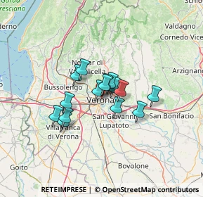 Mappa 37121 Verona VR, Italia (8.58133)