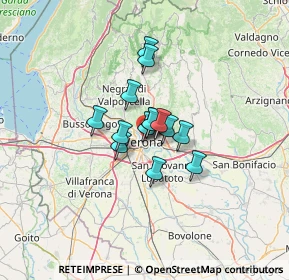 Mappa 37121 Verona VR, Italia (7.28143)