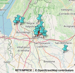 Mappa 37121 Verona VR, Italia (10.59364)