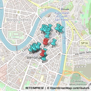 Mappa Via Giuseppe Mazzini, 37121 Verona VR, Italia (0.291)