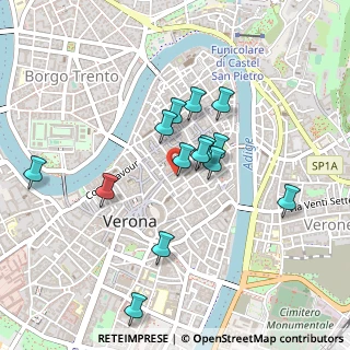 Mappa Via Scala, 37121 Verona VR, Italia (0.40071)