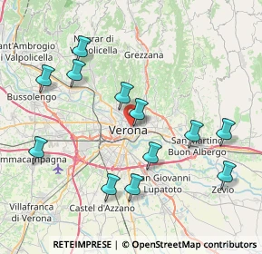 Mappa 37121 Verona VR, Italia (8.32167)