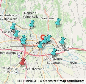 Mappa 37121 Verona VR, Italia (6.87462)