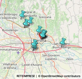 Mappa 37121 Verona VR, Italia (4.30571)