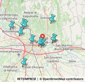 Mappa 37121 Verona VR, Italia (6.71182)