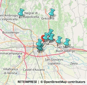 Mappa 37121 Verona VR, Italia (4.72455)