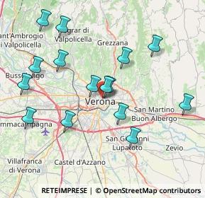 Mappa 37121 Verona VR, Italia (7.99267)