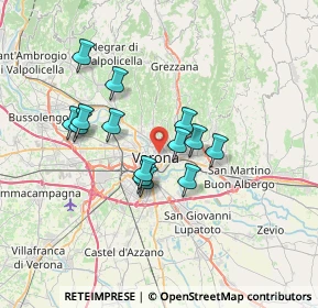 Mappa 37121 Verona VR, Italia (5.64214)