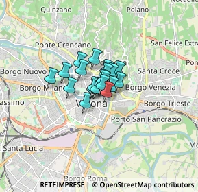 Mappa 37121 Verona VR, Italia (0.711)