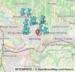 Mappa 37121 Verona VR, Italia (1.40182)
