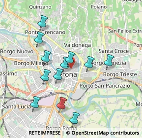 Mappa 37121 Verona VR, Italia (1.80333)