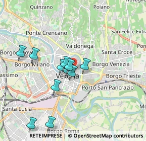 Mappa 37121 Verona VR, Italia (1.62636)