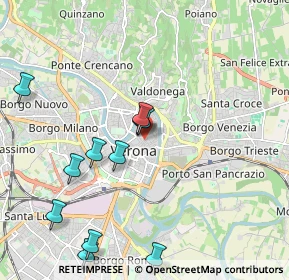 Mappa 37121 Verona VR, Italia (2.18091)