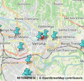 Mappa 37121 Verona VR, Italia (2.58909)